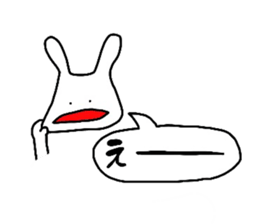 Rabbit,san sticker #4996414