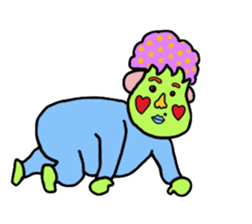 Colorful Baby sticker #4996757