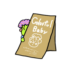 Colorful Baby sticker #4996766