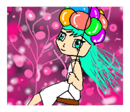 illumination girl rumyi sticker #4996902