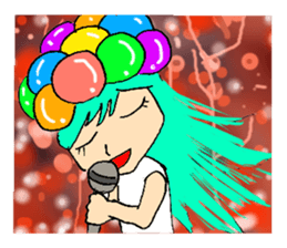 illumination girl rumyi sticker #4996904