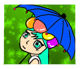 illumination girl rumyi sticker #4996907