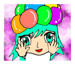 illumination girl rumyi sticker #4996910