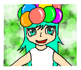 illumination girl rumyi sticker #4996911