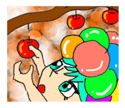 illumination girl rumyi sticker #4996912