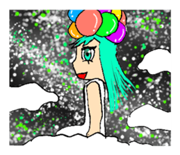 illumination girl rumyi sticker #4996915