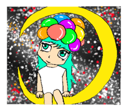 illumination girl rumyi sticker #4996916