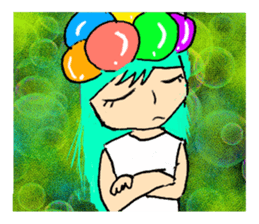 illumination girl rumyi sticker #4996919