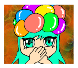 illumination girl rumyi sticker #4996920