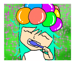 illumination girl rumyi sticker #4996927