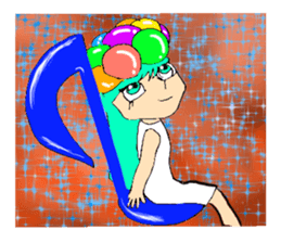 illumination girl rumyi sticker #4996928