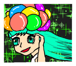 illumination girl rumyi sticker #4996931