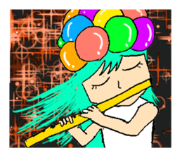 illumination girl rumyi sticker #4996932