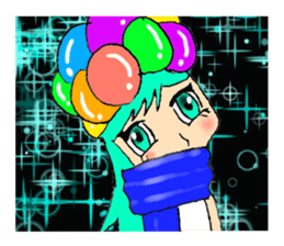 illumination girl rumyi sticker #4996933