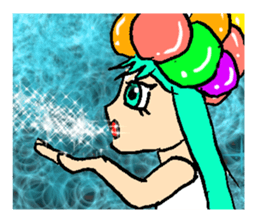 illumination girl rumyi sticker #4996937