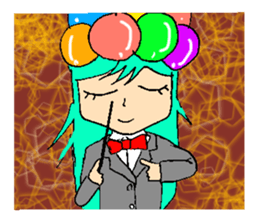 illumination girl rumyi sticker #4996940