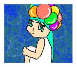 illumination girl rumyi sticker #4996941