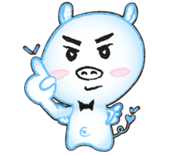 Angel Pig : MooDaeng : Pig Pops sticker #4997265