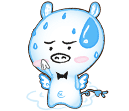 Angel Pig : MooDaeng : Pig Pops sticker #4997266