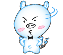 Angel Pig : MooDaeng : Pig Pops sticker #4997270