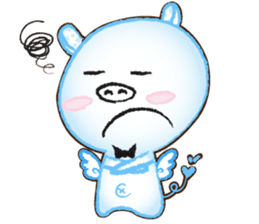 Angel Pig : MooDaeng : Pig Pops sticker #4997272