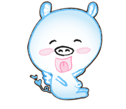 Angel Pig : MooDaeng : Pig Pops sticker #4997283