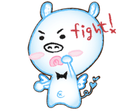 Angel Pig : MooDaeng : Pig Pops sticker #4997287