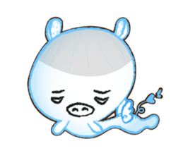 Angel Pig : MooDaeng : Pig Pops sticker #4997288