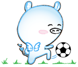 Angel Pig : MooDaeng : Pig Pops sticker #4997293