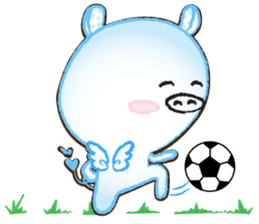 Angel Pig : MooDaeng : Pig Pops sticker #4997293