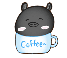 Angel Pig : MooDaeng : Pig Pops sticker #4997295