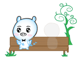 Angel Pig : MooDaeng : Pig Pops sticker #4997301