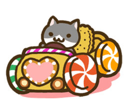 Sweets and Cats sticker #4998108