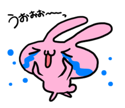 pretty rabbit sticker sticker #4998197