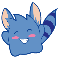 Jubi the Blue Mammal