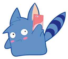 Jubi the Blue Mammal sticker #4998316