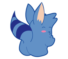 Jubi the Blue Mammal sticker #4998320