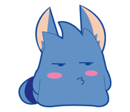 Jubi the Blue Mammal sticker #4998322