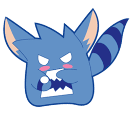 Jubi the Blue Mammal sticker #4998324