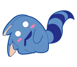 Jubi the Blue Mammal sticker #4998325