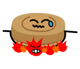 Red beans mud ( life articles ) sticker #4998406