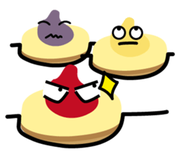 Red beans mud ( life articles ) sticker #4998416