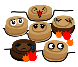 Red beans mud ( life articles ) sticker #4998420