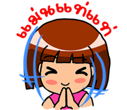 Happy Thai E-San by Viccvoon sticker #4998823