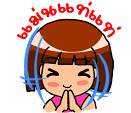 Happy Thai E-San by Viccvoon sticker #4998823