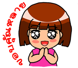 Happy Thai E-San by Viccvoon sticker #4998827