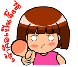 Happy Thai E-San by Viccvoon sticker #4998841