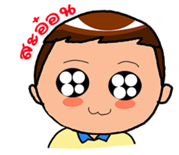 Happy Thai E-San by Viccvoon sticker #4998846