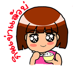 Happy Thai E-San by Viccvoon sticker #4998851