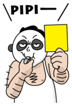 Old guy of the Clumsy panda face2 sticker #4999232